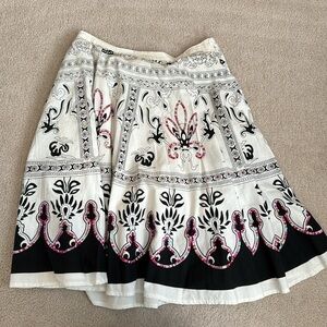 Lucy Paris Hand-Sequined Circle Skirt